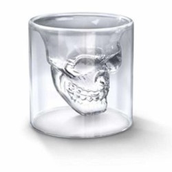 Escobarista Skull Glass Cup, 75 ml - Escobarista