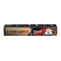 Espressomm كبسولة قهوة سوداء، متوافقة مع نسبريسو - 1