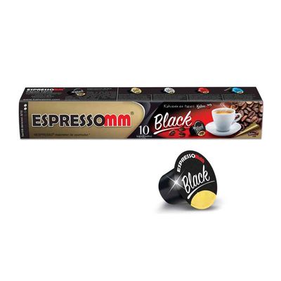Espressomm Черный капсульный кофе, совместимый с Nespresso - Espressomm