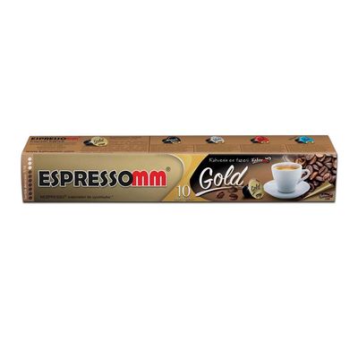 Espressomm Золотой капсульный кофе, совместимый с Nespresso - Espressomm