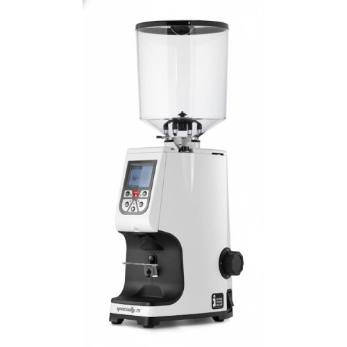 Eureka ATOM SPECIALTY 75 On Demand Kahve Değirmeni, 75 mm, Beyaz - Eureka