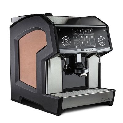 Eversys Cameo Classic C2MS Süper Otomatik Espresso Makinesi, Otomatik Süt Sistemli, Earth - 1