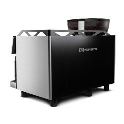 Eversys آلة صنع الإسبريسو الأوتوماتيكية الفائقة الأوتوماتيكية Eversys Enigma Classic E4MS X-Wide، مجموعتان، تمبست - 4
