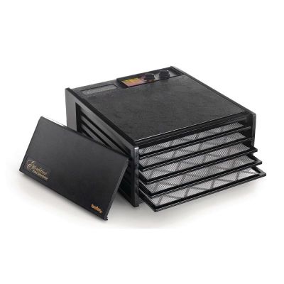 Excalibur 4526TB Food Dryer with Analogue Timer, 5 Trays, 5 Pieces Paraflexx Paper - Excalibur