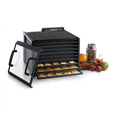 Excalibur 4948CDB Food Dryer with Digital Timer, 9 Trays, 9 Pieces Paraflexx Paper - Excalibur