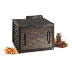 Excalibur 4948CDB Сушилка для продуктов с цифровым таймером, 9 лотков, 9 штук бумаги Paraflexx - 1