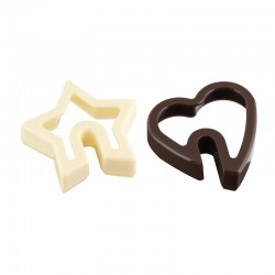 Fackelmann 2 pcs Plastic Cookie Mould - Fackelmann