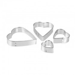 Fackelmann 4' Heart Cookie Mould - Fackelmann