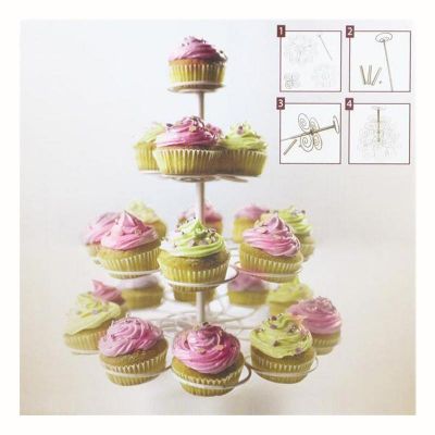 Fackelmann 4 Layers Cup Cake Stand - Fackelmann
