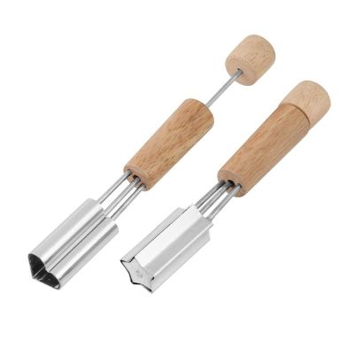 Fackelmann 49019 Paslanmaz Çelik Bıçaklı Metal Sebze Şekillendirici, 14 cm - Fackelmann