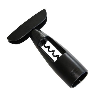Fackelmann 49812 Corkscrew with Plastic Body, Black-White - Fackelmann