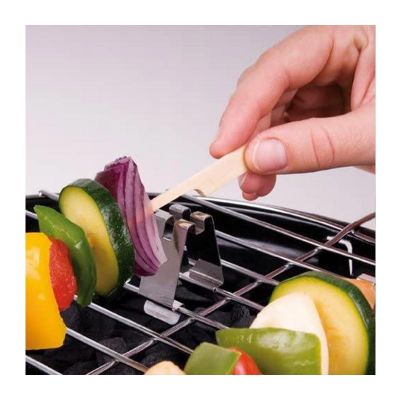 Fackelmann Ahşap Gövdeli ve Metal Mekanizmalı Barbekü Seti - Fackelmann