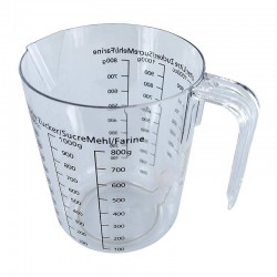 Fackelmann Clear Measuring Cup, 1 L - Fackelmann
