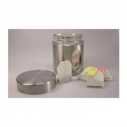 Fackelmann Metal Jar, 10x12.5 cm - Fackelmann