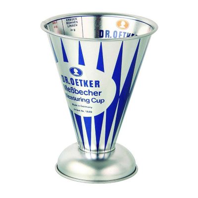 Fackelmann كوب قياس معدني، 11 × 14.5 سم - Fackelmann