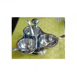 Fackelmann Metal Pedestal Cookie Tray, 3 pcs - Fackelmann