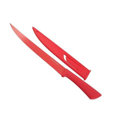 Fackelmann Nirosta Coloured Slicing Knife, 20, 5 cm - Fackelmann