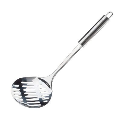 Fackelmann Nirosta Oval Griff Colander, 35 cm - Fackelmann