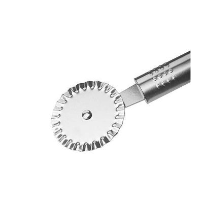 Fackelmann Nirosta Oval Griff Dough Cutter, 19 cm - Fackelmann