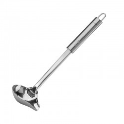 Fackelmann Nirosta Oval Griff Sauce Ladle, 28 cm - 1
