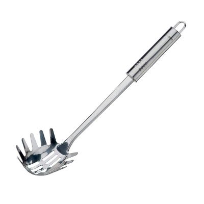 Fackelmann Nirosta Oval Griff Spaghetti Kepçesi, 30 cm - 1