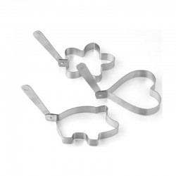 Fackelmann Shaped Egg Baking Mould, 6x4.5 cm - Fackelmann