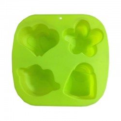 Fackelmann Silicone Mould , 4 Pieces - Fackelmann