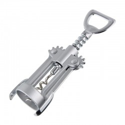 Fackelmann 49785 Krom Kaplı Tirbüşon, 16 cm - 1