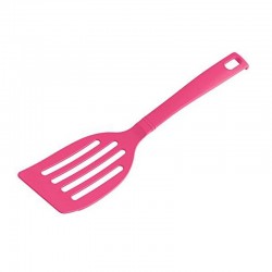 Fackelmann Tropical Perforated Spatula 27 cm, Pink - Fackelmann