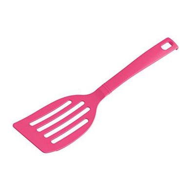 Fackelmann Tropikal Delikli Spatula 27 cm, Pembe - 1