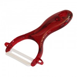 Fackelmann Y-shaped Ceramic Vegetable and Fruit Peeler, 15 cm - Fackelmann