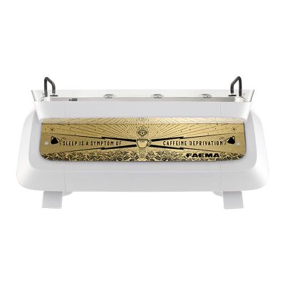 Faema E71 E A/3 Tam Otomatik Espresso Kahve Makinesi, 3 Gruplu, White Gold - Faema