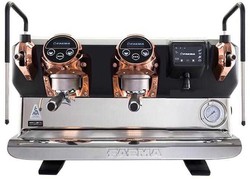 Faema E71 E Full Otomatik Espresso Kahve Makinesi, 2 Gruplu, Siyah Bakır - Thumbnail