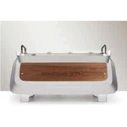 Faema E71E Fully Automatic Espresso Coffee Machine, 3 Groups, White-Gold-Wooden - Faema (1)