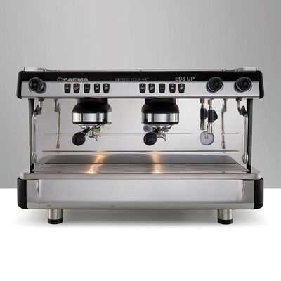 Faema E98 Up Tall Cup Full Otomatik Espresso Kahve Makinesi, 2 Gruplu, Siyah - Faema
