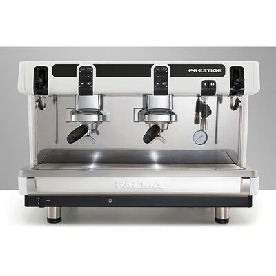 Faema Prestige Full Otomatik Espresso Kahve Makinesi, 2 Gruplu, Beyaz - 1