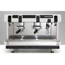 Faema Prestige Full Automatic Espresso Coffee Machine, 2 Groups, White - Faema