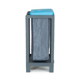 Fantom Procart 111 Stationary Waste Collection Trolley, 150 kg Capacity - 2