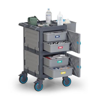 Fantom Медицинская тележка Procart 1201 с 4 ящиками - Fantom