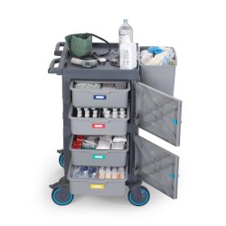 Fantom Медицинская тележка Procart 1201 с 4 ящиками - 4