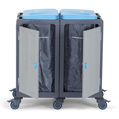 Fantom Procart 121 Atık Toplama Arabası, 2 Bölmeli, 225 kg Kapasiteli - 3