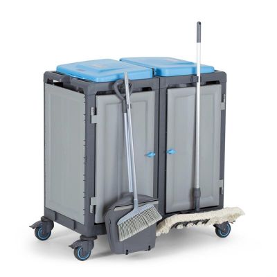 Fantom Procart 121 Atık Toplama Arabası, 2 Bölmeli, 225 kg Kapasiteli - 4