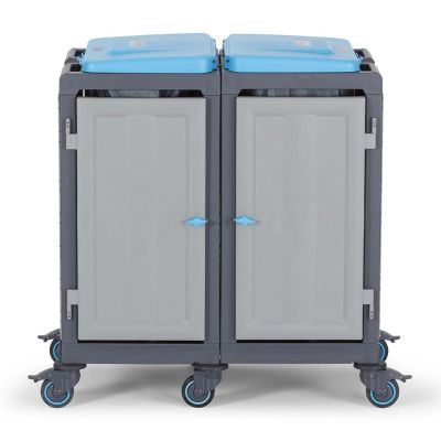 عربة تجميع النفايات Fantom Procart 121 Procart 121 عربة تجميع النفايات، 2 مقصورة، سعة 225 كجم - Fantom