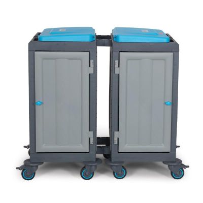 Fantom Procart 121SP Atık Toplama Arabası, 2 Bölmeli, 225 kg Kapasiteli - 1