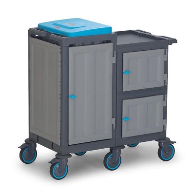 Fantom Procart 1251 عربة طبية مزودة بخزانة ذات 4 أدراج - Fantom