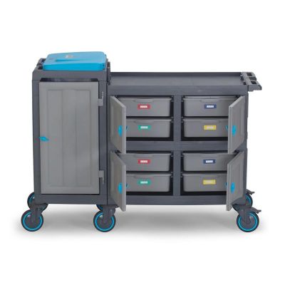 عربة طبية ذات 8 أدراج مع خزانة Fantom Procart 1272 Procart 1272 - Fantom