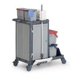 Fantom Procart 1312 Dolaplı Hastane Temizlik Arabası - 4