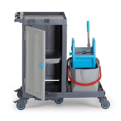 Fantom Procart 1313 Dolaplı Hastane Temizlik Arabası, Pres Kovalı - Fantom