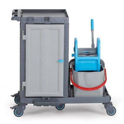 Fantom Procart 1313 Dolaplı Hastane Temizlik Arabası, Pres Kovalı - 1