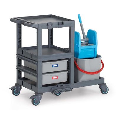 Fantom Procart 1321 Pres Kovalı Hastane Temizlik Arabası - 2